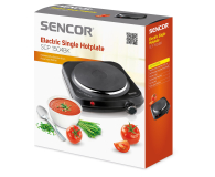 Sencor Kuchenka elektryczna SCP 1504BK - 1391259 - zdjęcie 2
